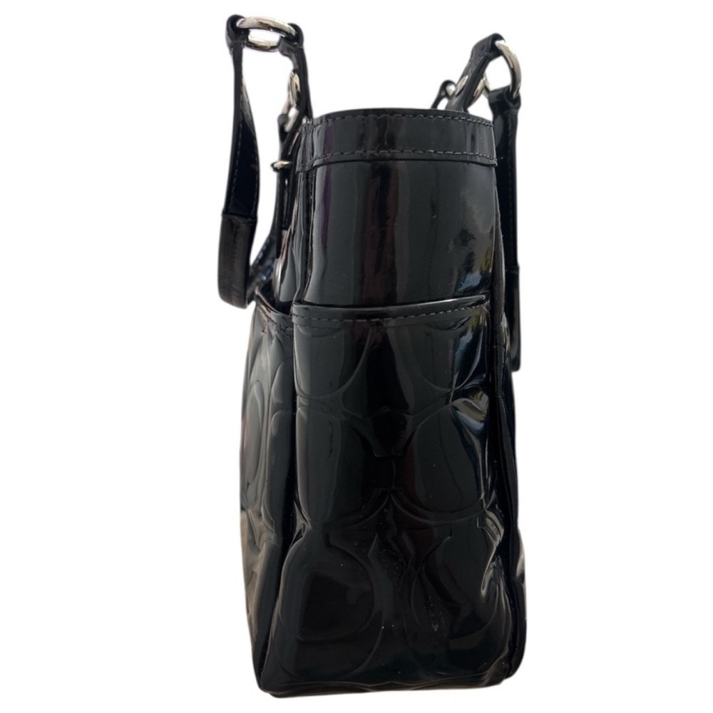 Coach Black Tote Bag Elegant - Picture 5 of 8